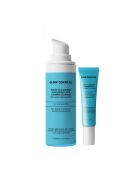 Limpiador espumoso de ácido hialurónico, 200 ml, más crema de contorno de ojos con ácido hialurónico, 15 ml