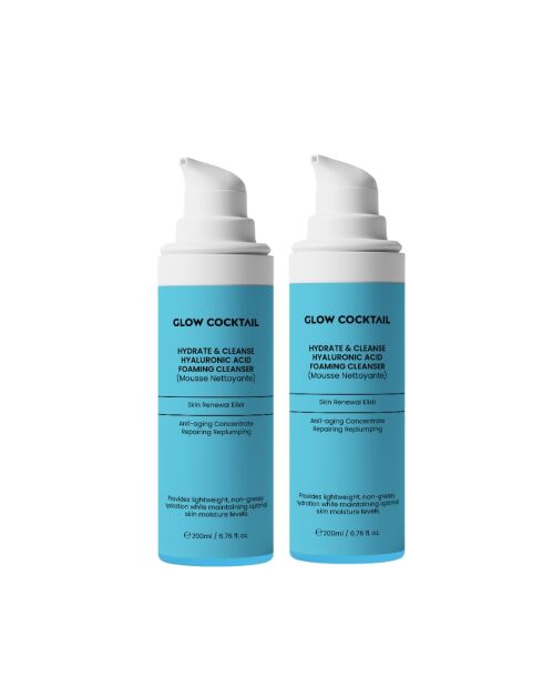 2 x Hydrate & Cleanse Hyaluronsäure-Schaumreiniger 200 ml