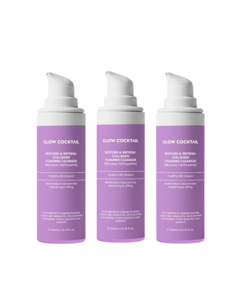 3 x Restore & Refreshing Collagen Schaumreiniger — 200 ml