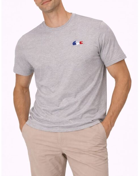 TH5883-OP silbernes meliertes T-Shirt