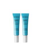 2 x Hyaluronzuur oogcrème hydrateert en verheldert 15 ml