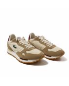 Partner Sneakers aus den 70ern in Weiß/Burgunderrot