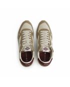 Partner Sneakers aus den 70ern in Weiß/Burgunderrot