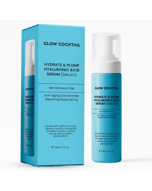 Sérum à l'acide hyaluronique hydrate & PULMP - 30 ml