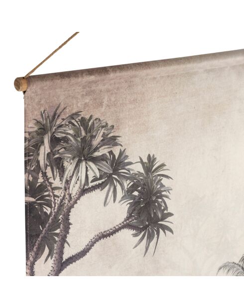 Graue Leinwand Pachypod - 145 x 145 cm