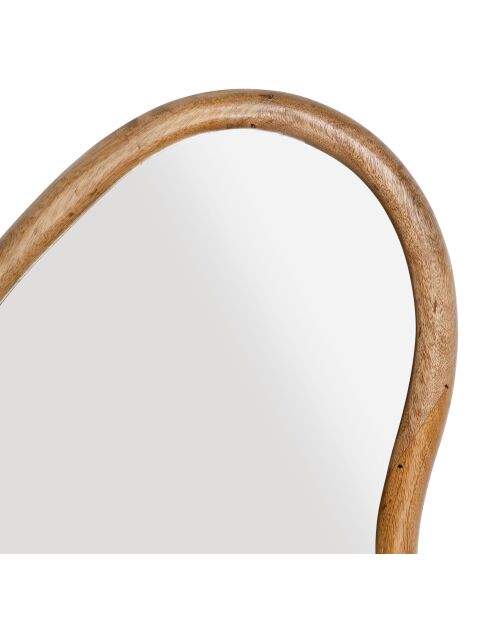 Hervea natürlicher Spiegel - 57 x 40 cm