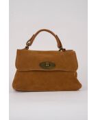 Louis Schultertasche aus kamelfarbenem Leder - 28x20x9cm