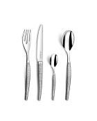 Juego de cubiertos y cuchillos de mesa gris Jet Styl, 24 piezas