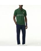 Polo L.12.12 classic fit blason brodé vert