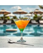 Jet Satin Tea-Time Set grau - 18-teilig