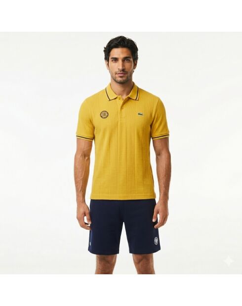 Polo regular fit Édition Roland-Garros mirabelle