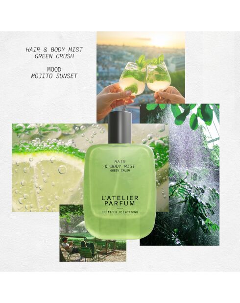 GREEN CRUSH Haar- en lichaamsmist - 50 ml