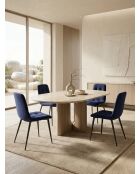 Dress Code Polsterstuhl Mitternachtsblau - 47x60x84 cm