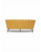 Divano Crown giallo senape - 192x80x82 cm
