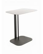 Line Beistelltisch cremeweiß - 59x36x61 cm