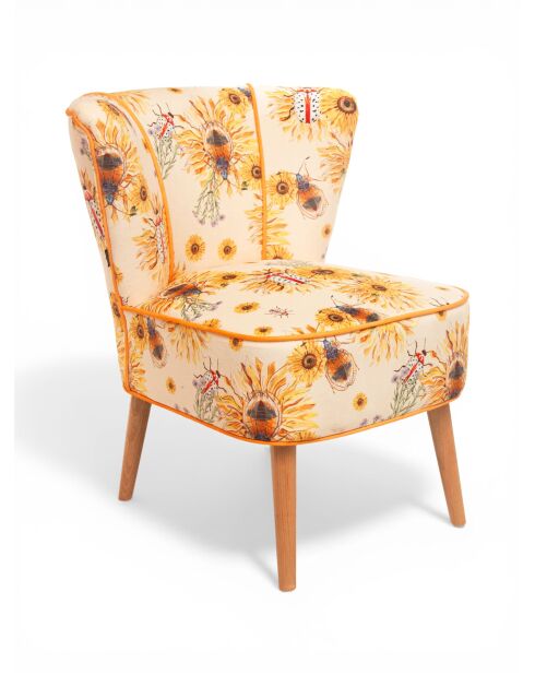 Gatsby Sessel Language Of Ladybugs mehrfarbig - 61x67x75 cm