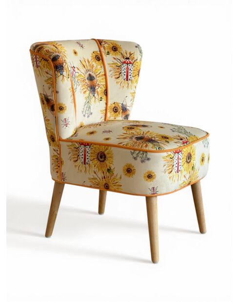 Gatsby Sessel Language Of Ladybugs mehrfarbig - 61x67x75 cm