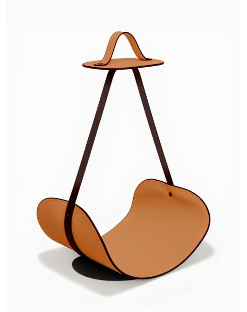 Porte-revues Swing orange - 58x39x31 cm