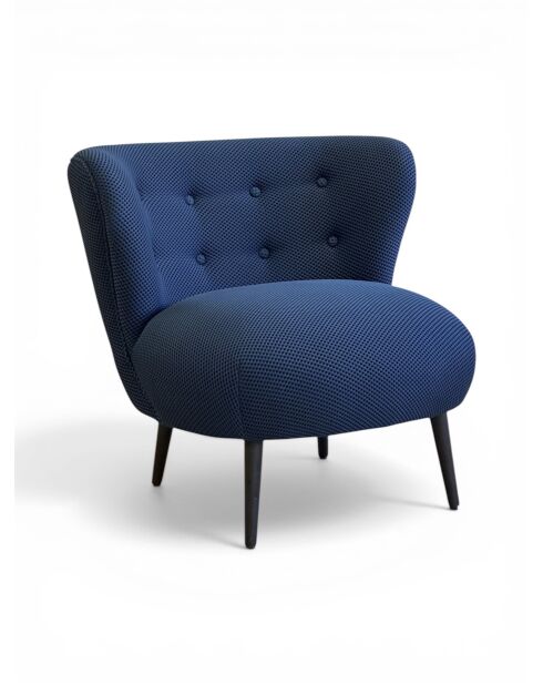 Fauteuil Nid d'Hirondelle Mesh bleu marine - 78x79x73 cm