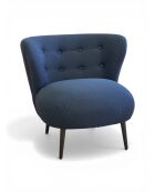 Fauteuil Nid d'Hirondelle Mesh bleu marine - 78x79x73 cm