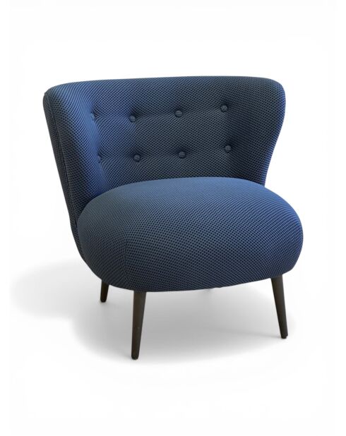 Fauteuil Nid d'Hirondelle Mesh bleu marine - 78x79x73 cm