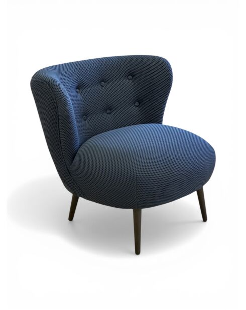 Fauteuil Nid d'Hirondelle Mesh bleu marine - 78x79x73 cm