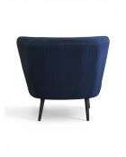 Fauteuil Nid d'Hirondelle Mesh bleu marine - 78x79x73 cm