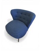 Fauteuil Nid d'Hirondelle Mesh bleu marine - 78x79x73 cm