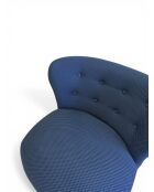 Fauteuil Nid d'Hirondelle Mesh bleu marine - 78x79x73 cm