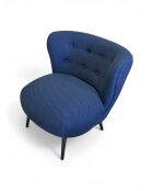 Fauteuil Nid d'Hirondelle Mesh bleu marine - 78x79x73 cm