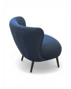 Fauteuil Nid d'Hirondelle Mesh bleu marine - 78x79x73 cm