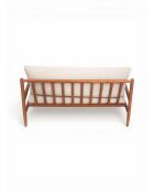 Canapé Bois beige - 138x81x76 cm