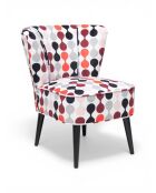 Gatsby Dot Yayoi mehrfarbiger Sessel - 61x67x75 cm