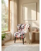 Gatsby Dot Yayoi mehrfarbiger Sessel - 61x67x75 cm