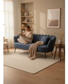 Sofá corona azul marino - 192x80x82 cm