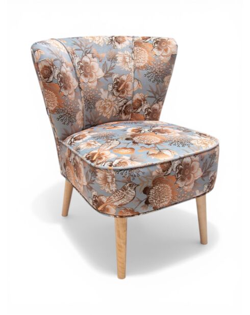 Mehrfarbiger Gatsby Bird Sessel - 61x67x75 cm