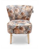 Mehrfarbiger Gatsby Bird Sessel - 61x67x75 cm