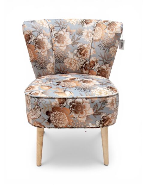 Mehrfarbiger Gatsby Bird Sessel - 61x67x75 cm