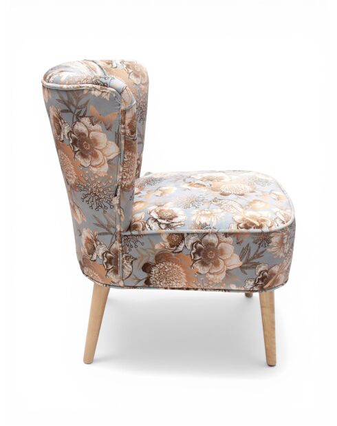 Mehrfarbiger Gatsby Bird Sessel - 61x67x75 cm