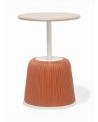 Mushroom bijzettafel okergeel - 40x55x40 cm