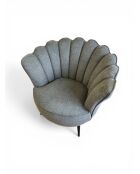 Poltrona Crown grigio grafite - 88x80x82 cm