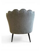 Poltrona Crown grigio grafite - 88x80x82 cm