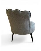 Poltrona Crown grigio grafite - 88x80x82 cm