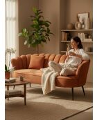 Terracotta Crown bank - 192x80x82 cm