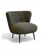 Fauteuil Nid d'Hirondelle Mesh vert olive - 78x79x73 cm