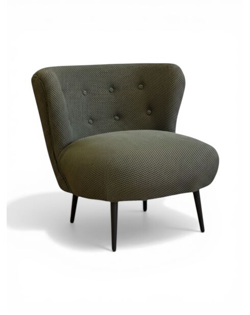 Fauteuil Nid d'Hirondelle Mesh vert olive - 78x79x73 cm