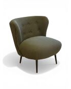 Fauteuil Nid d'Hirondelle Mesh vert olive - 78x79x73 cm