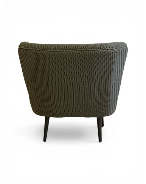 Fauteuil Nid d'Hirondelle Mesh vert olive - 78x79x73 cm