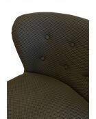 Fauteuil Nid d'Hirondelle Mesh vert olive - 78x79x73 cm