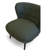 Fauteuil Nid d'Hirondelle Mesh vert olive - 78x79x73 cm